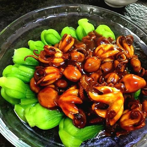 焖汁小章鱼