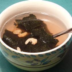 秋季养生汤——荸荠豆腐紫菜汤